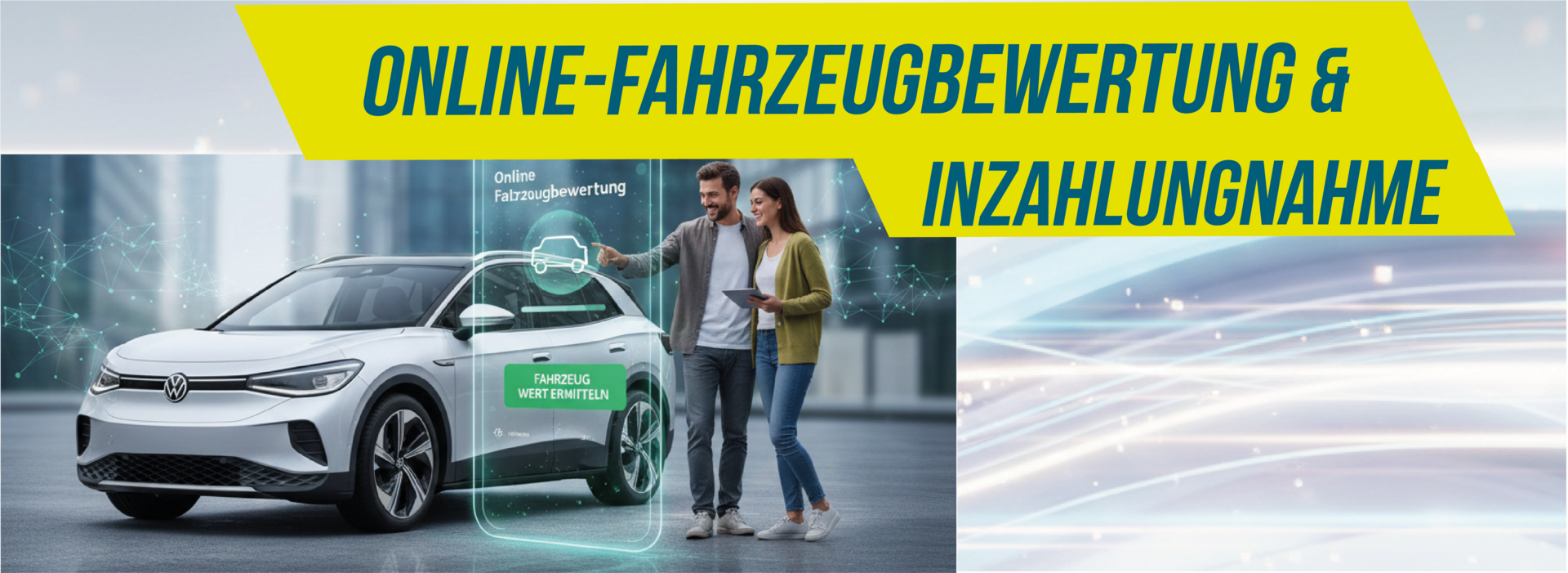 Online Fahrzeugbewertung und Inzahlungnahme