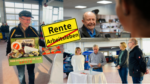 Stefan Huster gratulieren wir zum Ruhestand.