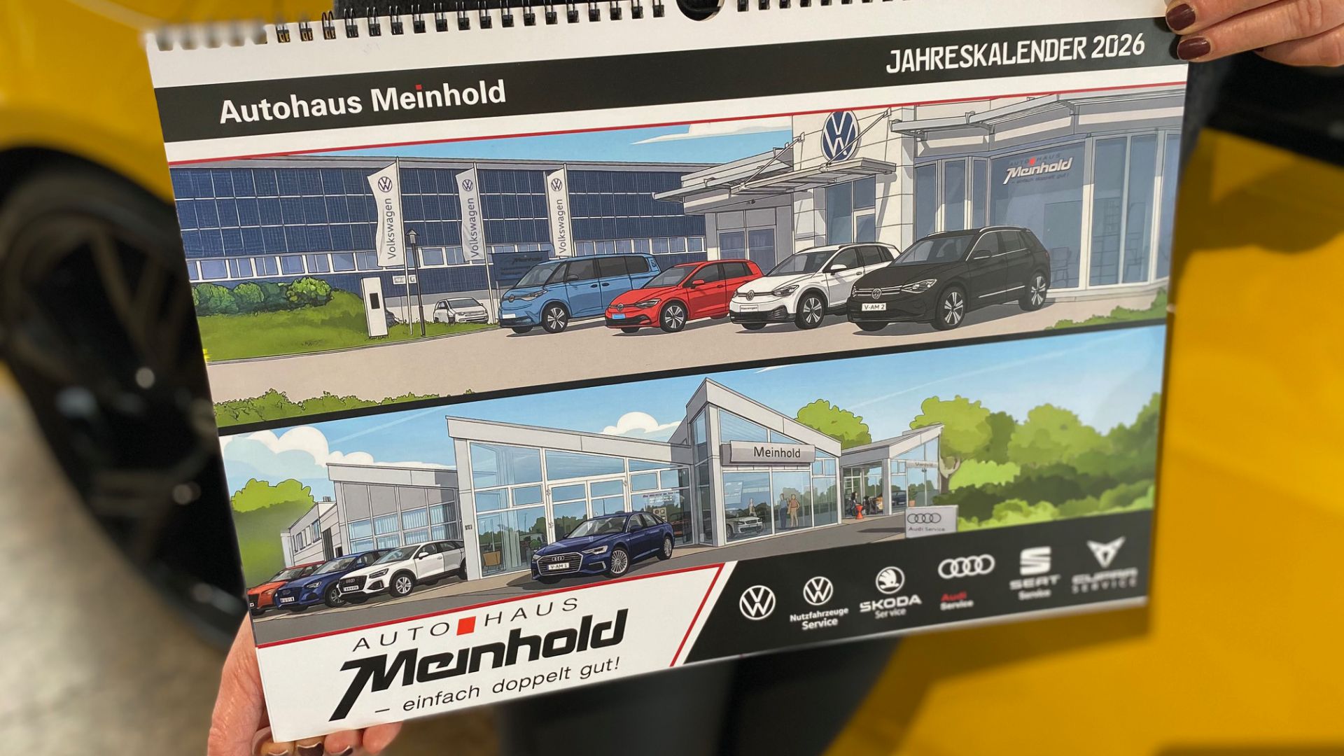 Jahreskalender vom Autohaus Meinhold